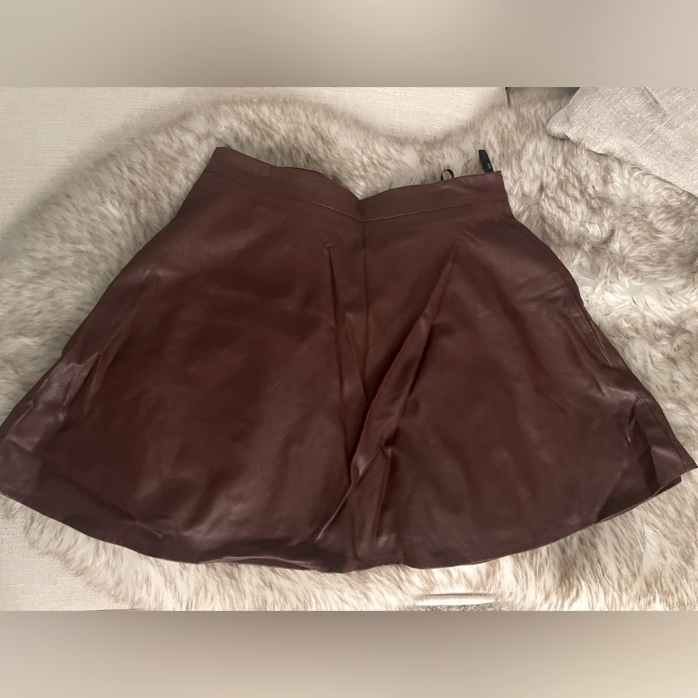 New skirt with tags - red wine color / medium